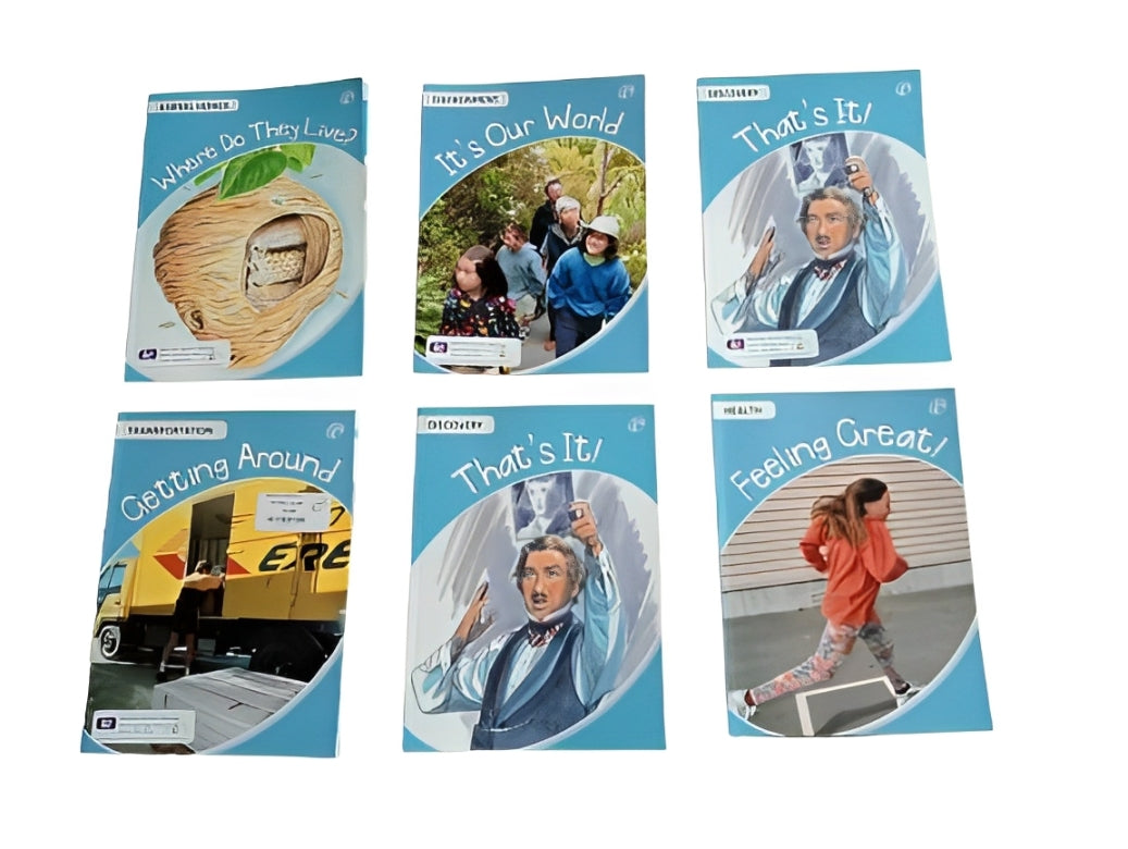 Snappy Reads Yr 3-5 Pack 6 Titles Student Ages 9 - 10 Years