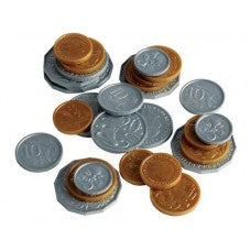 Australian Play Money for Kids Coins and Notes 41 Pieces 10 x 4, 1 x $100 Note