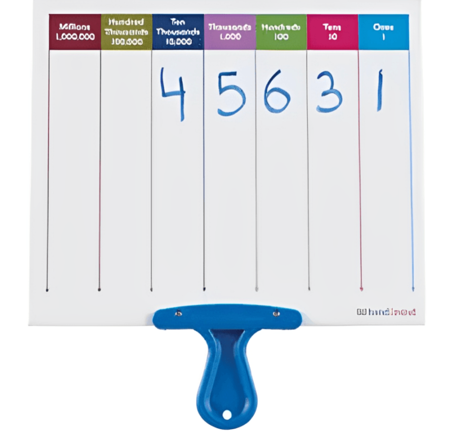Place Value Answer Board Set of 2-Schooling at Home