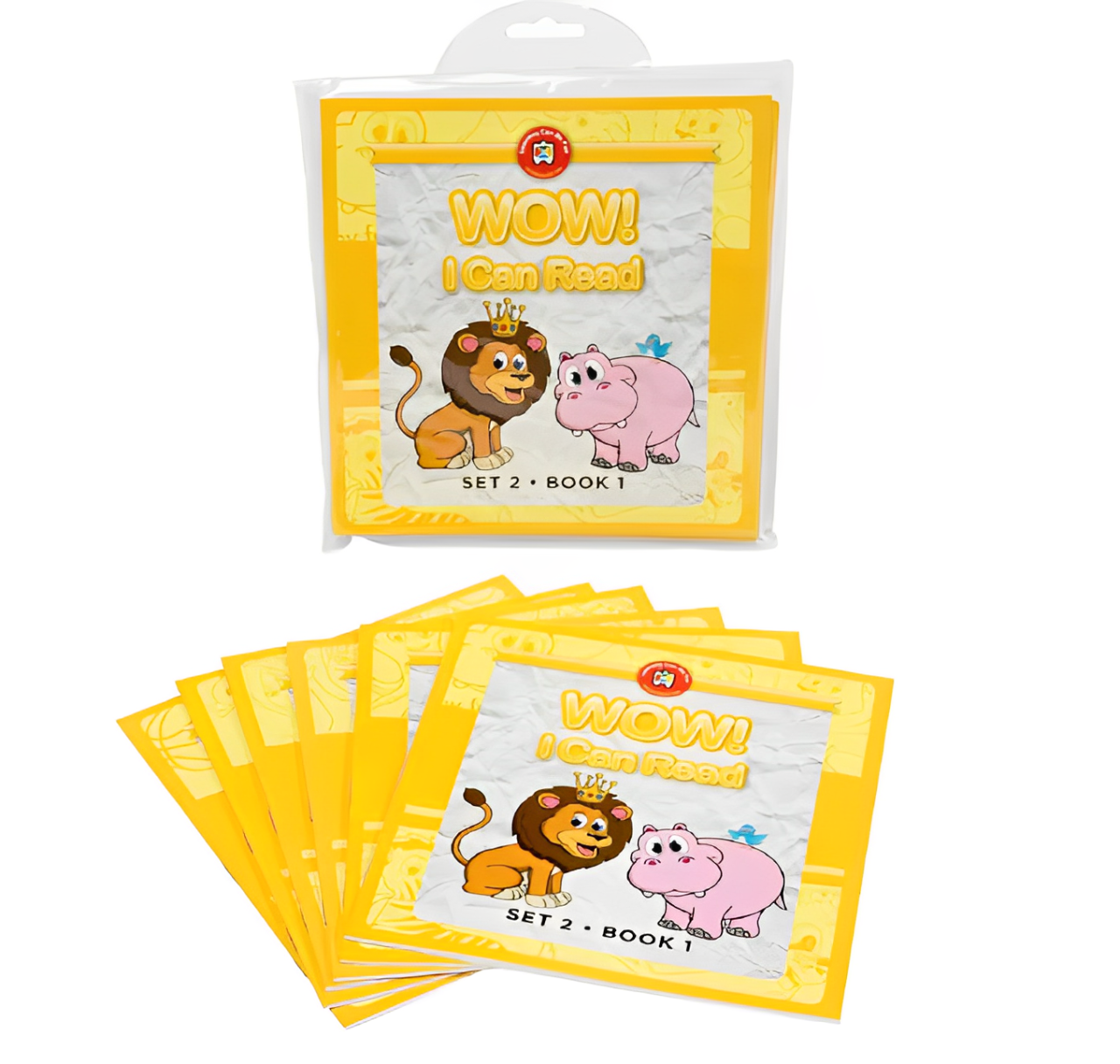 WOW! I Can Read - Set 2 Yellow 6 Levelled Books