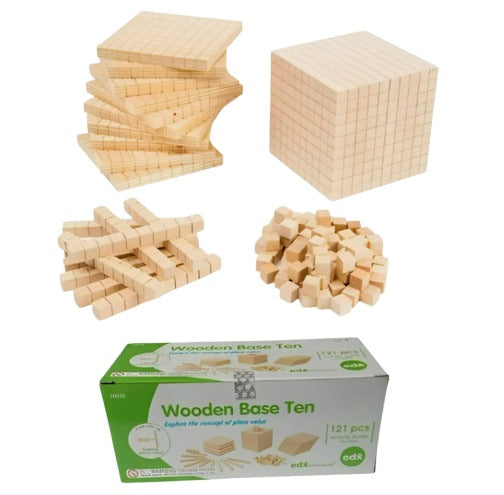 MAB Base Ten Maths Blocks Place Value Resource for Kids Learning School or Home