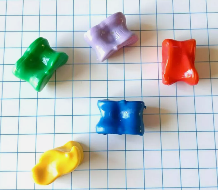 Classic Knucklebones Game Jacks Set of 5 Quality Made in Germany