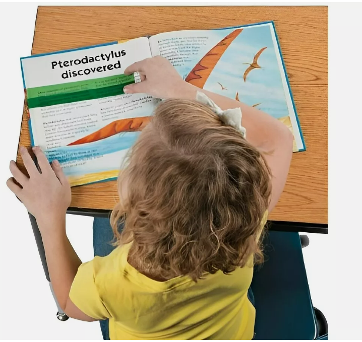 Guided Reading Strips Coloured Overlay Sey of 6