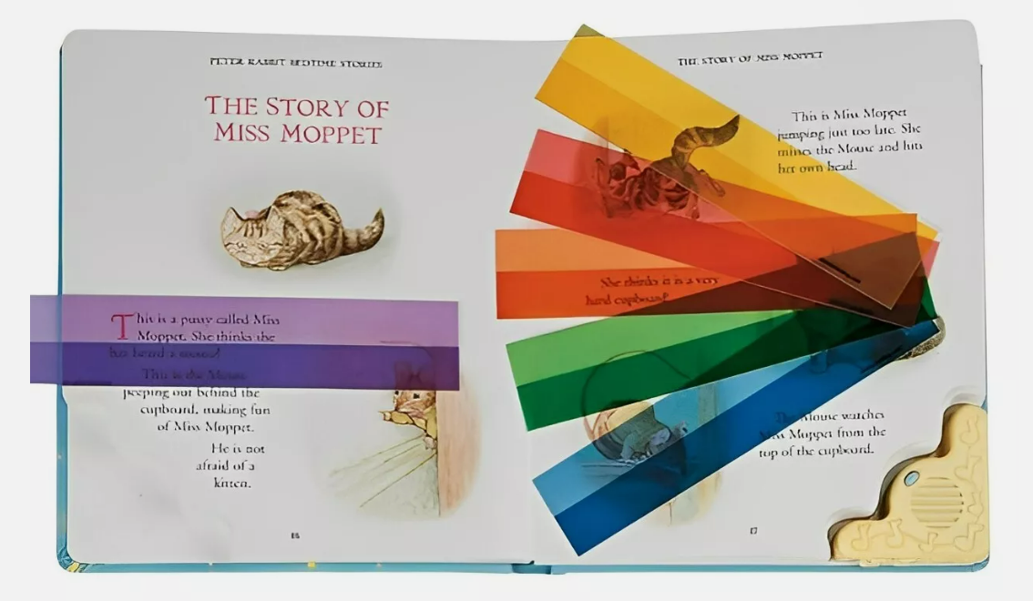 Guided Reading Strips Coloured Overlay Sey of 6
