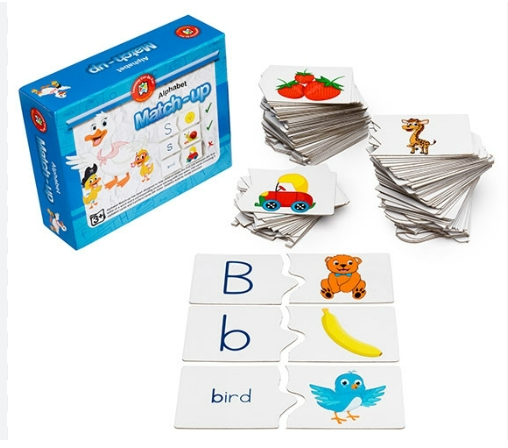Learning Can Be Fun - Alphabet Match-Up