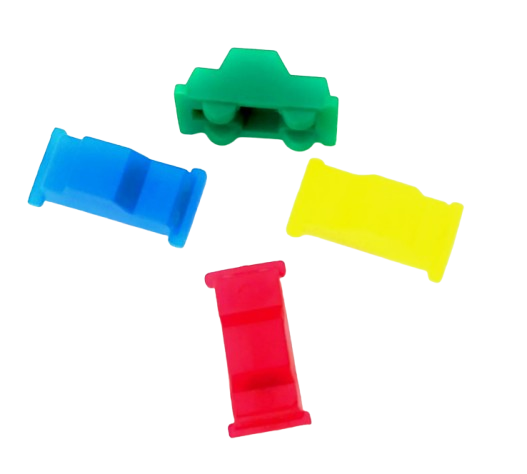 Plastic Board Game Car Tokens Pawns 25mm 20 pieces