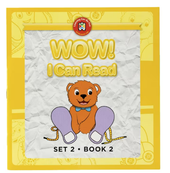 WOW! I Can Read - Set 2 Yellow 6 Levelled Books