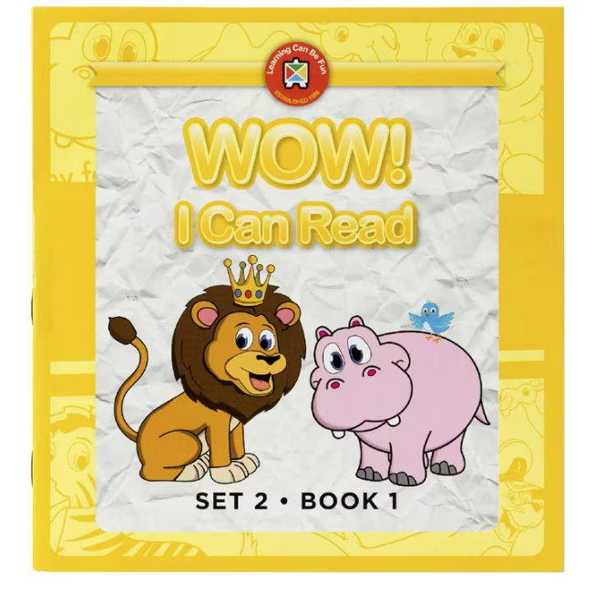 WOW! I Can Read - Set 2 Yellow 6 Levelled Books