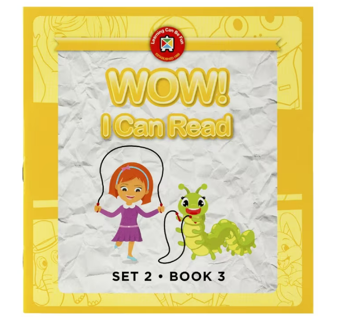 WOW! I Can Read - Set 2 Yellow 6 Levelled Books