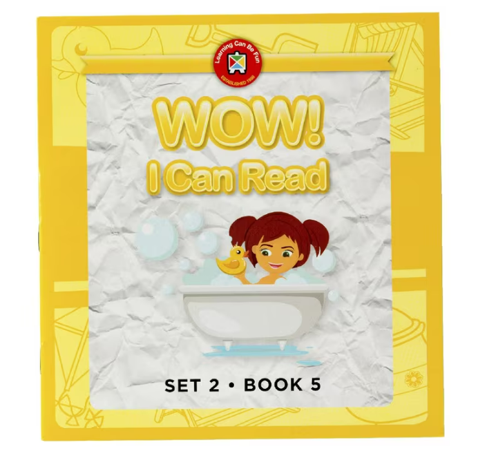 WOW! I Can Read - Set 2 Yellow 6 Levelled Books