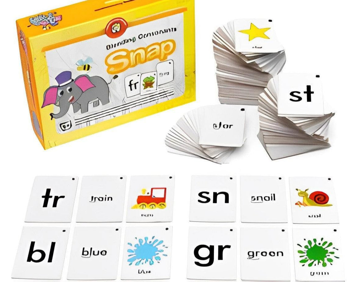 Blending Consonants Snap-Schooling at Home